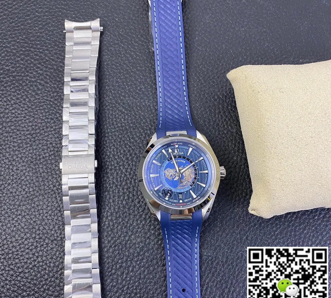 Omega Seamaster 220.12.43.22.03.001 VS Factory 1:1 Best Edition Replica Watch Blue Dial Swiss ETA8938